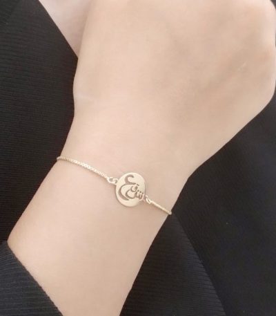 دستبند زنجیری زنانه کد 1