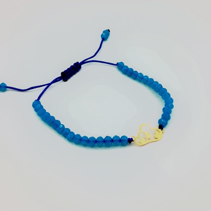 دستبند مهره ای زنانه کد 2