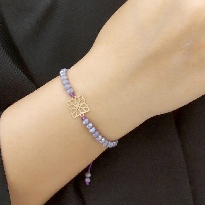 دستبند مهره ای زنانه کد 5