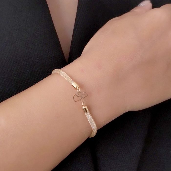 دستبند نخی زنانه کد 8